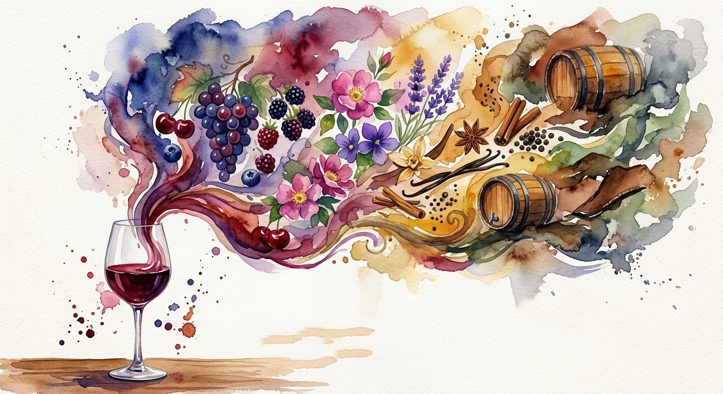 Les aromes del vi
