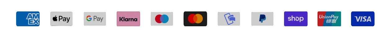 Métodos de pago aceptados