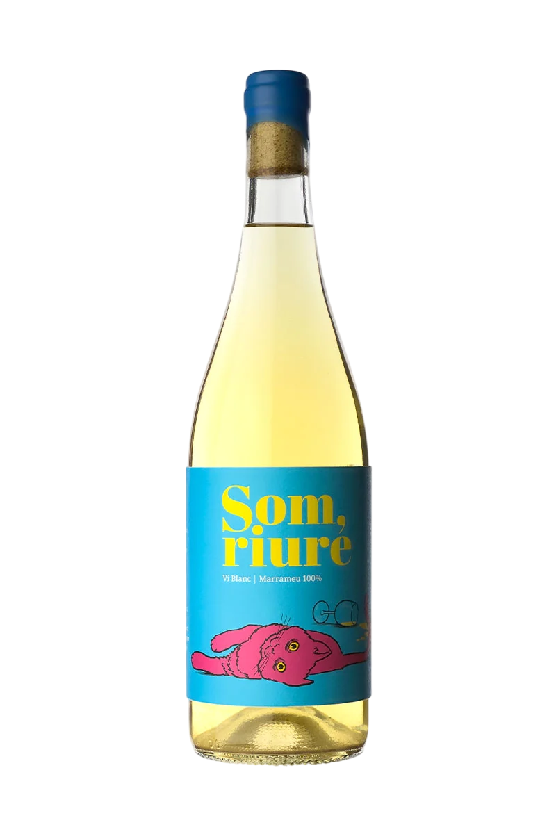 Som, riure — vi blanc natural