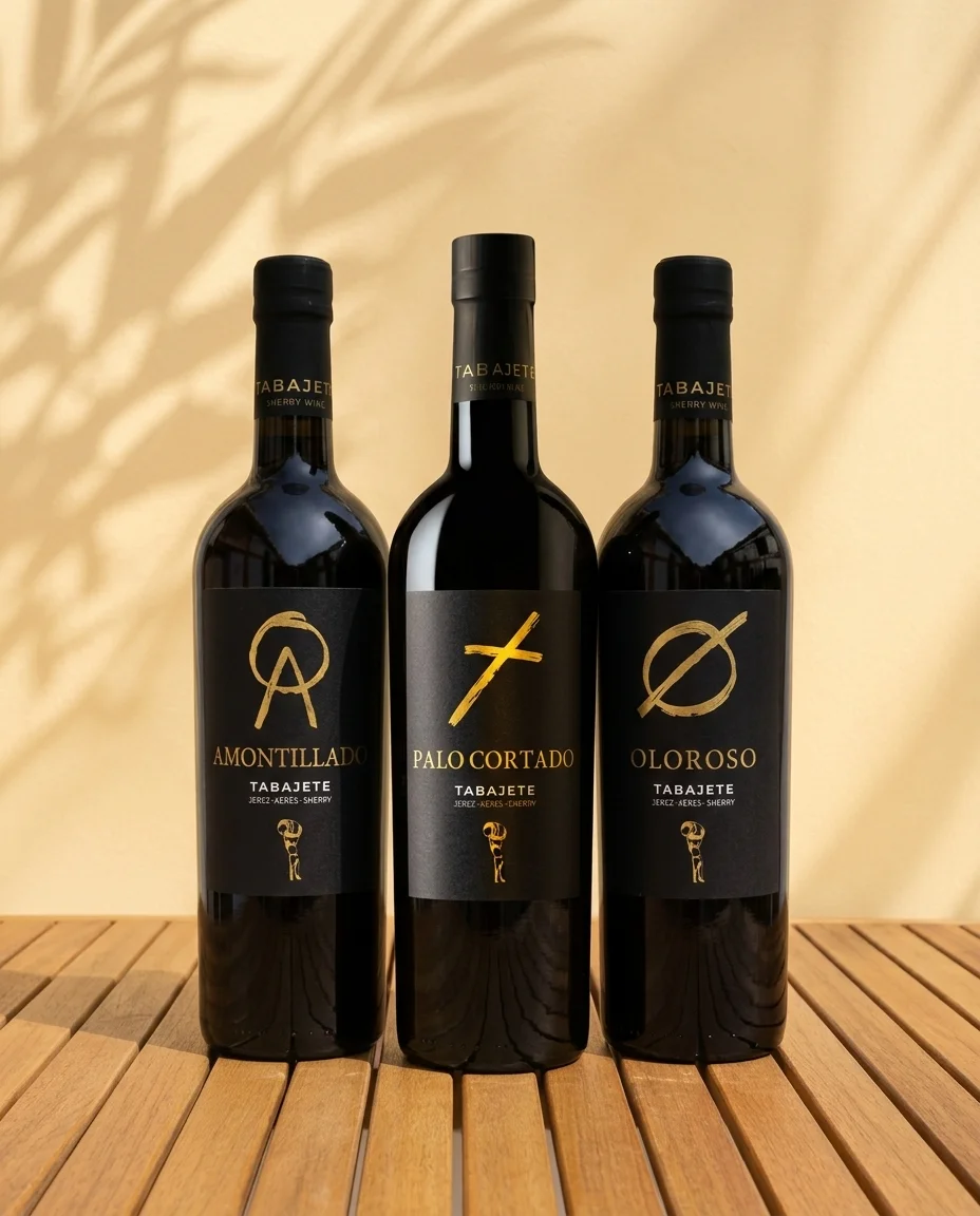 Pack TABAJETE — Amontillado, Oloroso i Palo Cortado — Gago & Co.