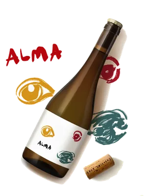 Vi blanc Alma 2023 de Lucy Chilvers Wine, Penedès, vi natural
